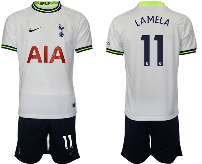 Men 2022-2023 Club Tottenham Hotspur home white 11 Soccer Jersey